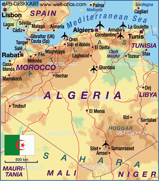 alger city map